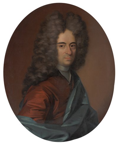 Portrait of a Man, Probably Mathias Lambertus Singendonck (1678-1742), Mayor of Nijmegen by Gerrit Alberts